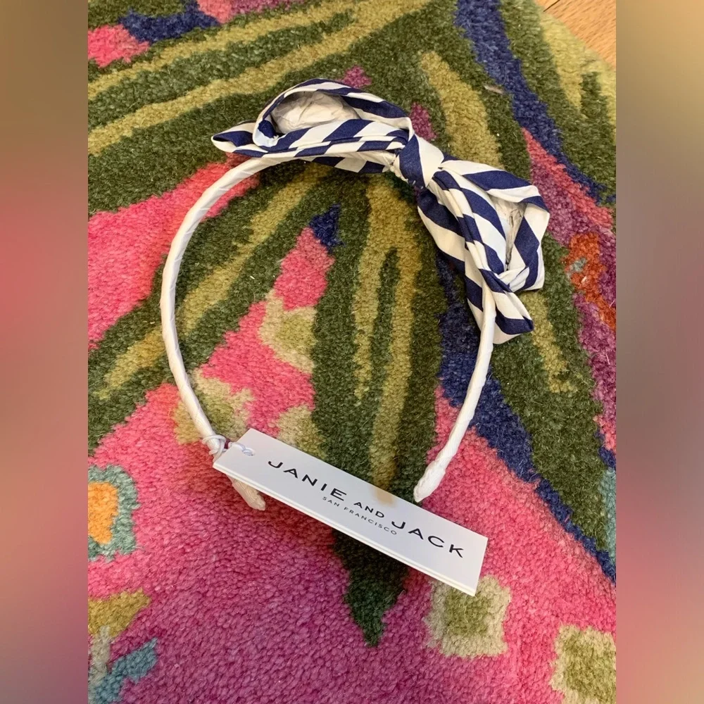 NWT JANIE AND JACK STRIPED HEADBAND